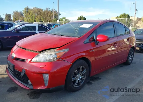 2014 Toyota Prius Five z USA, uszkodzony, nr VIN JTDKN3DU8E1835550